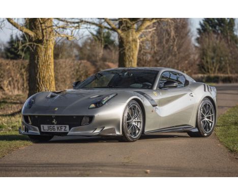 One of only 799, this ultra low mileage 'Tour de France' is finished in a rather stylish colour combination.The F12 Berlinett