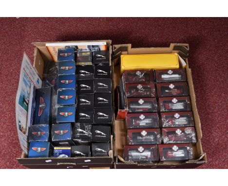 A COLLECTION OF ASSORTED BOXED ATLAS EDITIONS MODELS, majority are from the Best of British Jaguar Cars, Classic Fire Engines