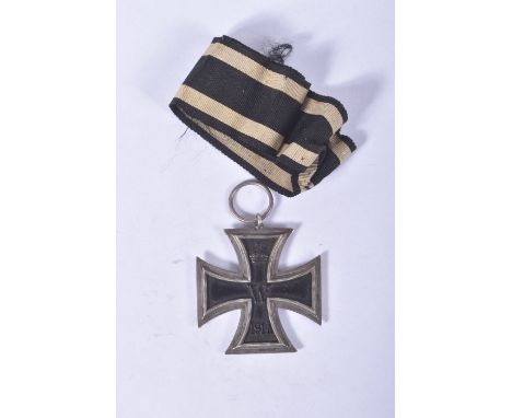 A WWI GERMAN IRON CROSS 2ND CLASS, it has a magnetic core and was awarded for the persons who were conducted or performed a s