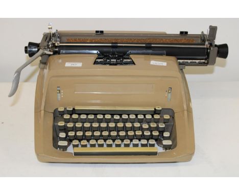 A vintage typewriter 