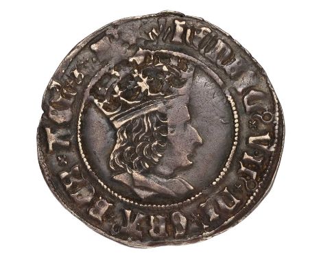 Henry VII, Groat, 3.02g, profile issue, mm. pheon, regular issue, (N.1747, S.2258), dark tone, weakness to King's face and en