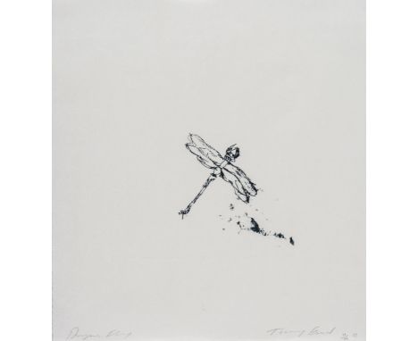 Tracey Emin (b.1963) - Dragon Fly polymer gravure etching, 2010, signed, titled and dated in pencil, numbered 17/100, on laid