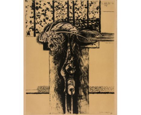 Graham Sutherland (1903-1980) - Predatory Form (T.57) lithograph, 1953, signed in pencil, numbered 13/50, printed by Fernand 