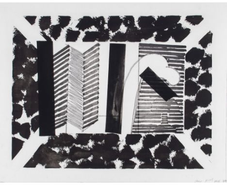 Howard Hodgkin (b.1932) - Nick (H.Please see p.172) soft-ground etching with aquatint, 1977, signed, dated and inscribed Stag