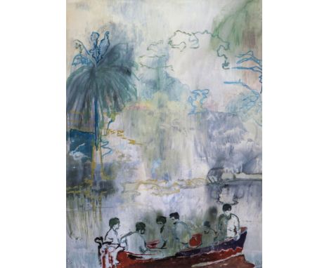 Peter Doig (b.1959) - Imaginary Boys pigment print in colours, 2013, signed and dated in pencil, numbered 134/500, on wove pa