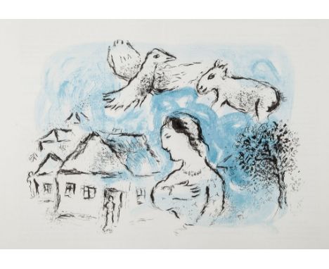 Marc Chagall (1887-1985) - Derrière le Miroir No.225 & No.235 the two publications, 1977-1979, comprising three lithographs p