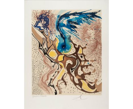 Salvador Dalí (1904-1989) - Eternal Covenant: Circumcision (M&L.1216; F.68-1) lithograph printed in colours, 1968, signed and