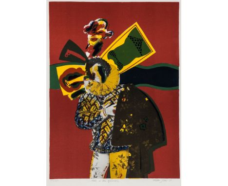 Allen Jones (b.1937) - That is the Question (L.21) lithograph printed in colours with offset lithographic element, 1964, sign