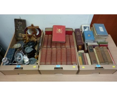 Charles Dickens books, 'Things Seen in...' books (Japan, China, Venice, Holland and N. Wales, other books, cameras, vintage c