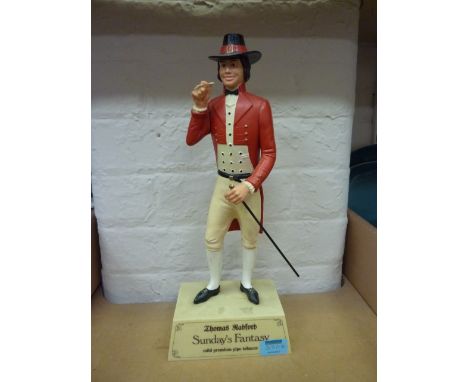Advertising - 'Thomas Radford Sunday's Fantasy mild premium pipe tobacco' figure H42cm 