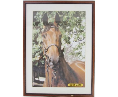 After Cecil Cutler,
colour print,
portrait of John Watson M.F.H, The Meath,
published by A. Baird Carter, oak frame,
57.5cm x