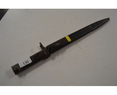 A German WW1 style bayonet with scabbard 