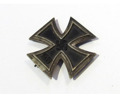 A WWII German Iron Cross first class, dated 1939, pin-back