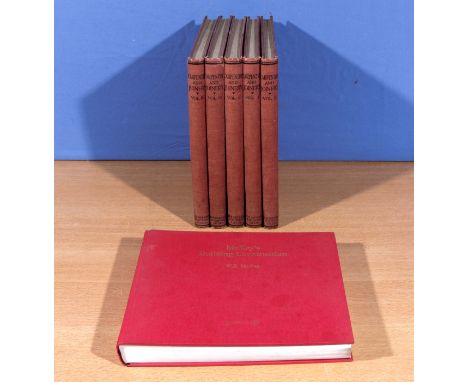 Five volumes of Carpentry and Joinery prepared under the editorship of John Ednie Architect, published by Gresham Publishing 