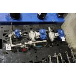 (3) Harbonim Compact 4 Stainless Steel Pneumatic Actuated Ball Valves