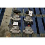 (4) Gemu PN 16 316 Stainless Steel 2" Sanitary Manual Turn Diaphragm Valves