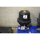 Saunders ECX Pneumatic Actuated 2-1/4" Stainless Steel Valve