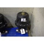 Saunders ECX Pneumatic Actuated 2-1/4" Stainless Steel Valve