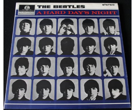 HARD DAY'S NIGHT STEREO 1st - A stunning 1st original UK stereo pressing (PCS 3058). This copy has "Sold In The UK", "Recordi