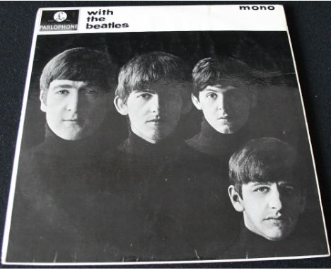 WITH THE BEATLES - MONO 1st - Lovely 1st UK mono pressing of the 1963 release (PMC 1206). This pressing has 'Parlophone Co. L