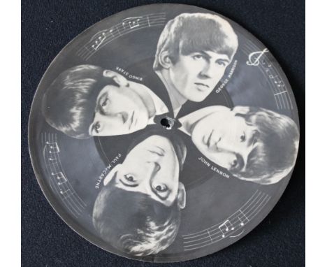 BEATLES - extremely rare Russian flexi disc released in the Soviet Union in 1965. This was released in the studio on Gorky St