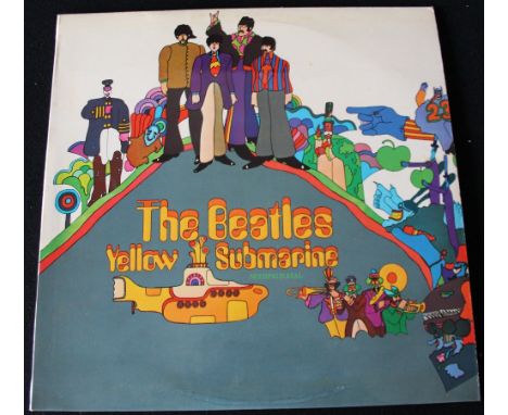 YELLOW SUBMARINE MONO FACTORY SAMPLE - Rare original 1969 mono LP with Factory Sample Not For Sale (stickered on side 1 label