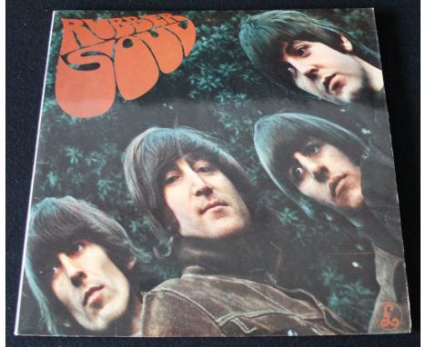 RUBBER SOUL 2ND MONO PRESS - A well presented 2nd UK mono pressing of the fantastic 1965 album (PMC 1267). Serif typeface, -4
