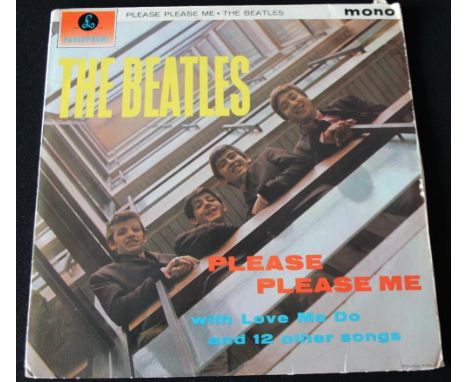 PLEASE PLEASE ME 1ST MONO - A solid 1st UK mono pressing of the 1st studio album (PMC 1202). This copy has Dick James credits
