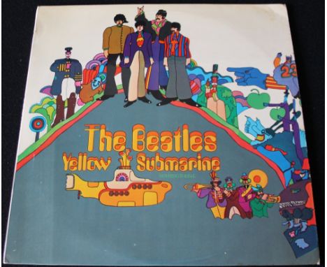 YELLOW SUBMARINE STEREO FACTORY SAMPLE - UK 1st Factory Sample (stickered on side 1 label) of the 1969 release (PCS 7070). Th