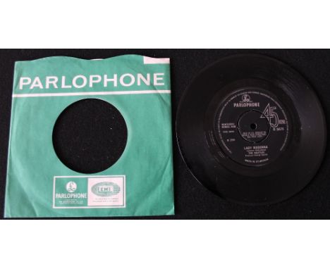 LADY MADONNA - 1st pressing 7" single (R 5675) b/w The Inner Light complete with fan club inner that was only issued with thi