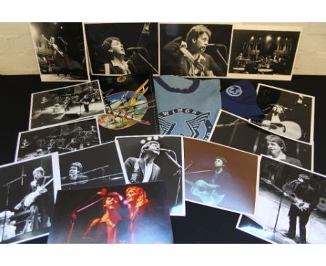 PAUL MCCARTNEY & WINGS - 1979 UK TOUR - great collection of memorabilia to include 5 x 35mm colour transparencies featuring t