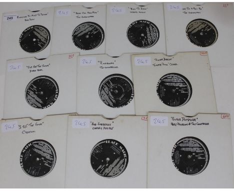 10x 45s UK Black Magic northern soul reissues circa 1970s 