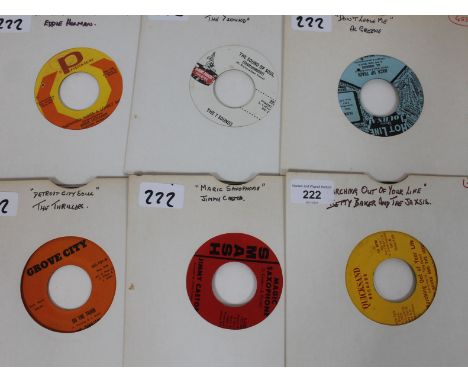 6x 45s US northern soul originals JIMMY CASTOR - JUST YOU GIRL/MAGIC SAXOPHONE US 1967 Smash Records S-2084, THE THRILLERS - 