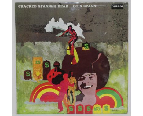 OTIS SPANN - CRACKED SPANNER HEAD mono LP UK 1969 Deram DML 1036  VG+