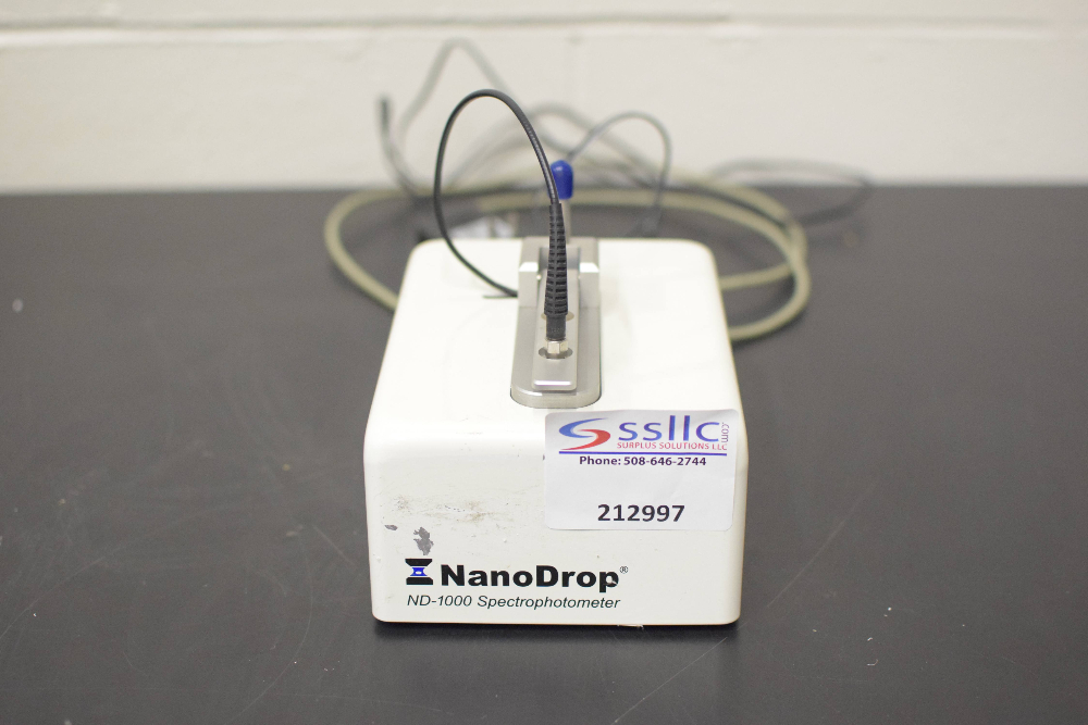 Nanodrop ND1000 UV/Vis Spectrophotometer, Includes CF1 Calibration
