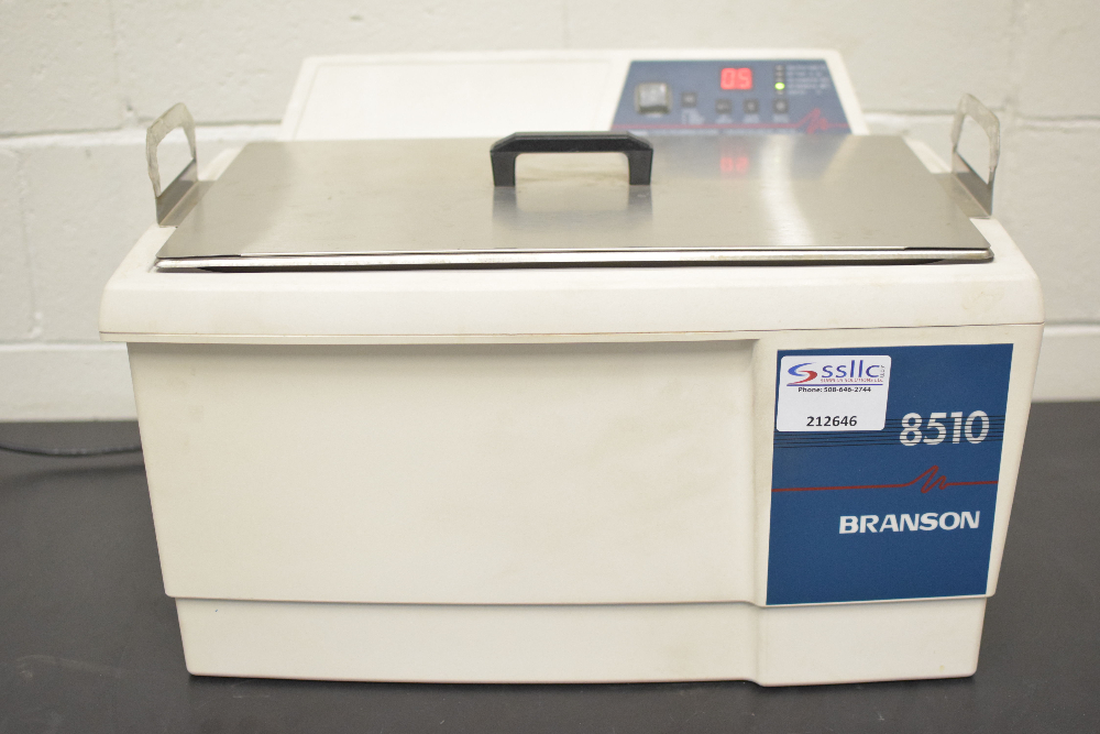 Branson 8510 Ultrasonic Cleaner, Model 851ORDTH, SN RPC020600334E