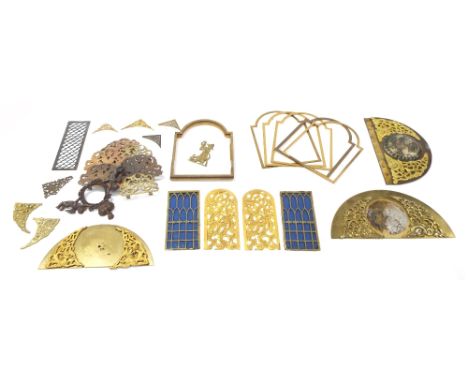 Quantity of assorted arches, spandrels, side frets and lantern frets etc