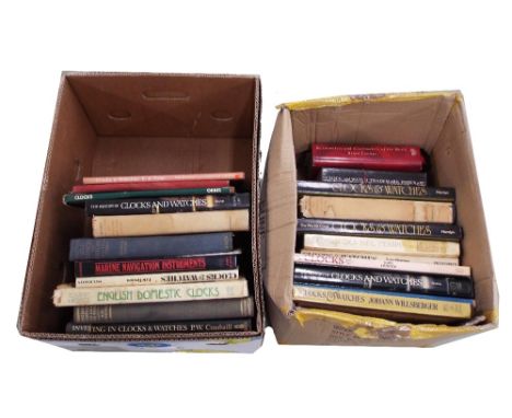 R. W. Symonds - Thomas Tompion, His Life &amp; Work; also a large quantity of other standard horological reference books (22)