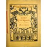 [OPERA RUSSE, BAKST, BENOIS, BILIBIN, JUON, GOLOWIN, SEROW, SOMOW] Programmheft zu „Boris