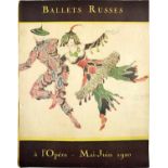 [BALLETSRUSSES, DERAIN, MATISSE, SERT, PICASSO] Les Ballets Russes à l'Opéra de Paris, 12eme Saison,