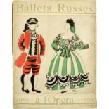 [BALLETS RUSSES, BAKST, DERAIN, MARTY, PICASSO] Les Ballets Russes à l'Opéra de Paris, 11eme Saison,