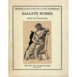 [BALLETS RUSSES, PICASSO] Grande Saison d´Art de la 8me Olympiade. 17eme Saison Ballets Russes im