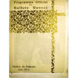 [BALLETS RUSSES, BAKST, MARTY] Offizielles Programm: La Saison Russe à l'Opéra, Théâtre du Châtelet,