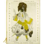 [BALLETS RUSSES, BAKST] Ballets Russes im Alhambra Theatre London, November 1921: “The Sleeping