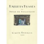 [BALLETS RUSSES, GONTSCHAROWA] Miniatur: Offizielles Programm: Les Ballets Russes im Théâtre Lyrique