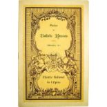 [BALLETS RUSSES, GUGLIELMI] Galas de Ballets Russes, Théâtre National de l'Opéra, Paris, Dezember