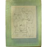 [BALLETS RUSSES, ERNST, LAURENCIN, MIRO, PRUNA, PICASSO, WOOD] Ballets Russes im Théâtre Sarah