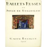 [BALLETS RUSSES, GONTSCHAROWA, LARIONOW, PICASSO] Offizielles Programm: Les Ballets Russes im