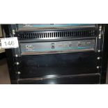 QSC MX1500A — PROFESSIONAL 2-CH POWER AMPLIFIER 450W/CH @8Ω, RACK-MOUNT.
