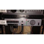 CM SERIES CM8 — CINEMA MONITOR/CROSSOVER PANEL WITH CHANNEL SELECT & VU METER